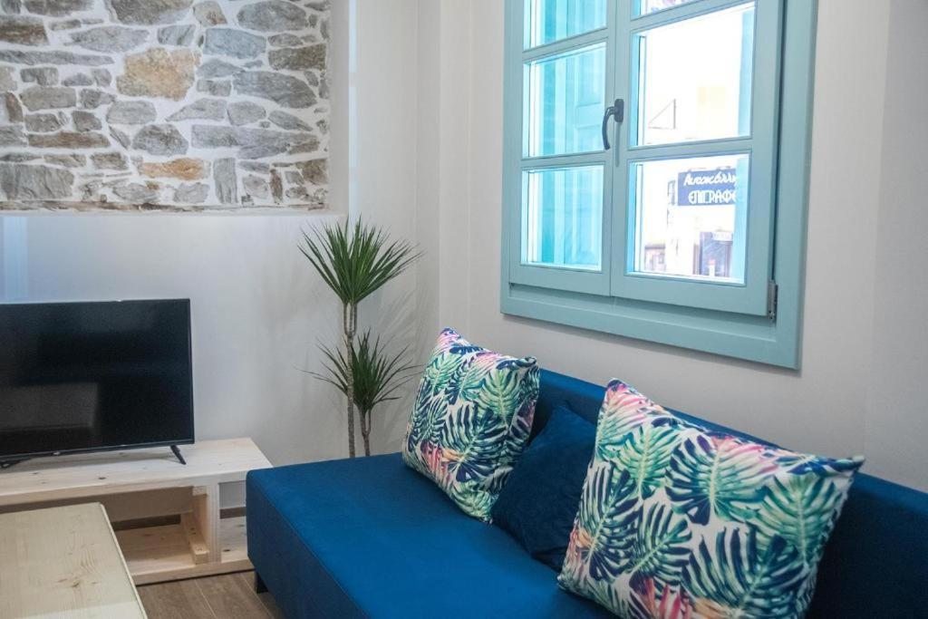 شقة Agiopetra Lofts كافالا المظهر الخارجي الصورة